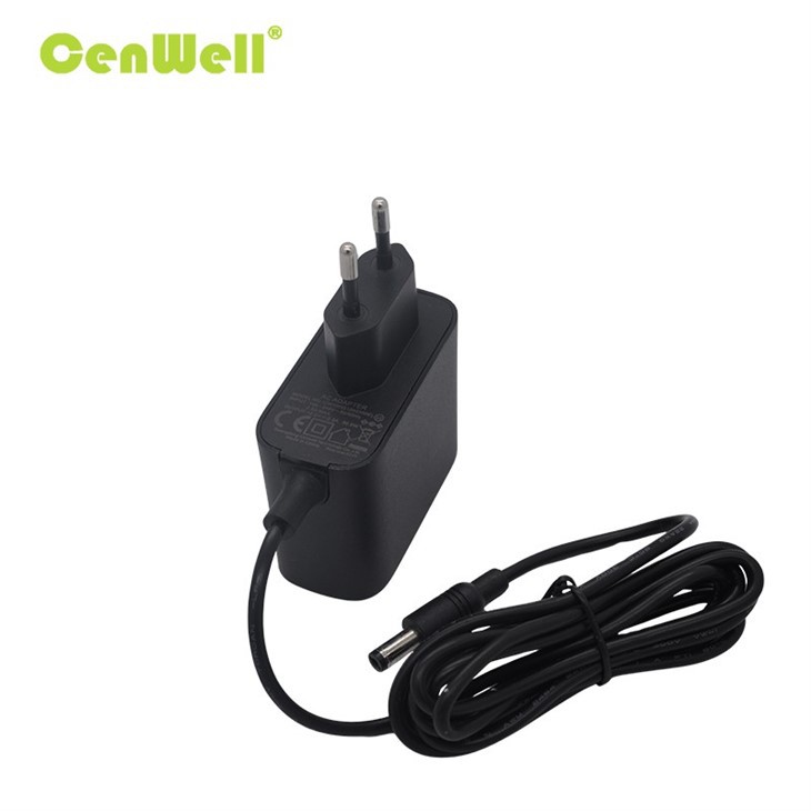 30W 12V 24V Wall GaN Power Adapter EU Plug factory